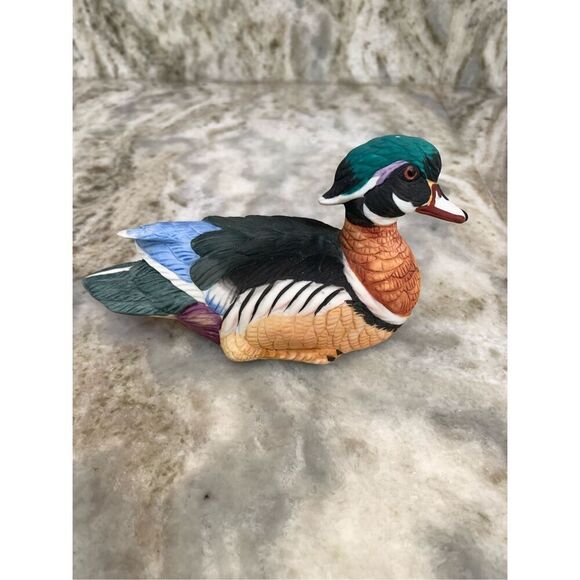 Wood Duck Ceramic #household accent #duck - Picture 2 of 3